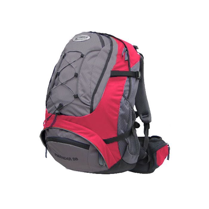 Рюкзак туристический Terra Incognita Freerider 28 red / gray (4823081501428)