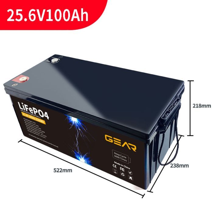 Батарея LiFePo4 GEAR 25.6V - 100Ah (GB-LiFePo4-25.6-100) изображение 2