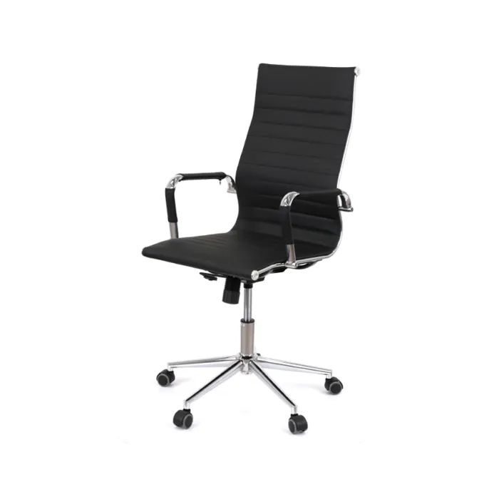 Офісне крісло Аклас Кап PB Tilt (XY-8101) Черный (PU Black) (00148893)