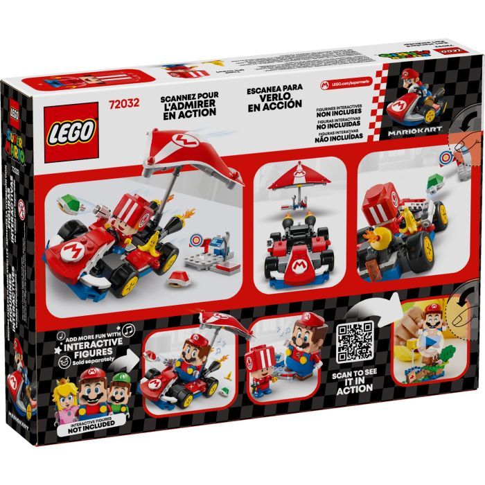 Конструктор LEGO Super Mario Mario Kart – Standard Kart (72032) изображение 8
