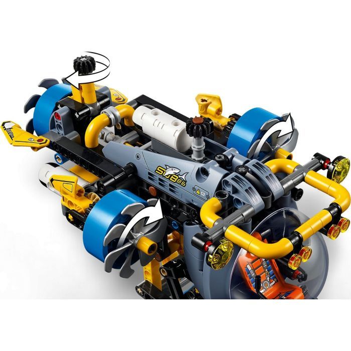 Конструктор LEGO Technic Глубоководная исследовательская подводная лодка (42201) изображение 4