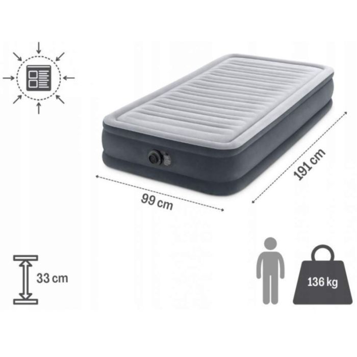 Матрац надувний Intex 67766 зображення 4