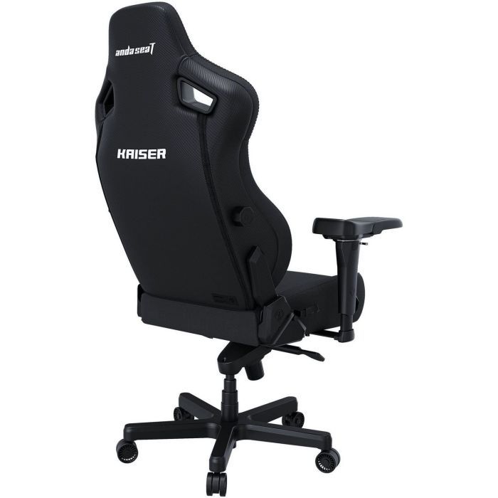Кресло игровое Anda Seat Kaiser 4 Fabric Size L Black (AD12YDDC-L-20-B-CF) изображение 4