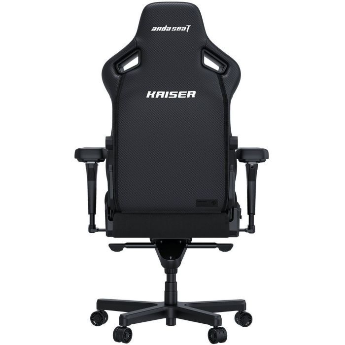 Кресло игровое Anda Seat Kaiser 4 Fabric Size L Black (AD12YDDC-L-20-B-CF) изображение 5