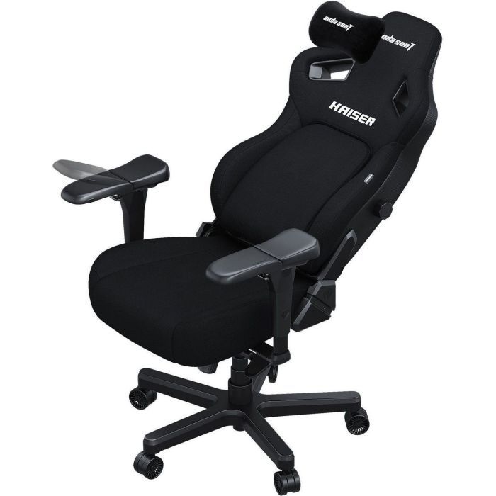 Кресло игровое Anda Seat Kaiser 4 Fabric Size L Black (AD12YDDC-L-20-B-CF) изображение 6