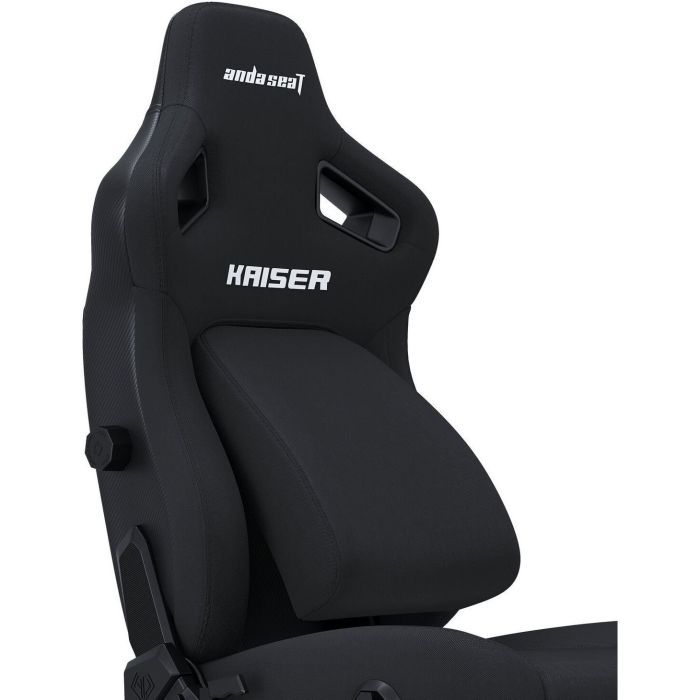 Кресло игровое Anda Seat Kaiser 4 Fabric Size L Black (AD12YDDC-L-20-B-CF) изображение 7