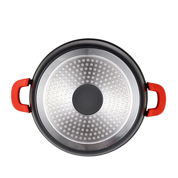 Кастрюля Bergner Chroma, з кришкою 24 см, 5 л (BG-30115-BK) изображение 5