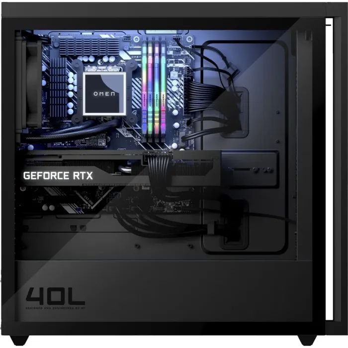 Комп'ютер HP OMEN 40L GT21-2016ua / i5-14400F, 16, 512, RTX 4060 8GB, K&M, WiFi (B22D1EA) зображення 5