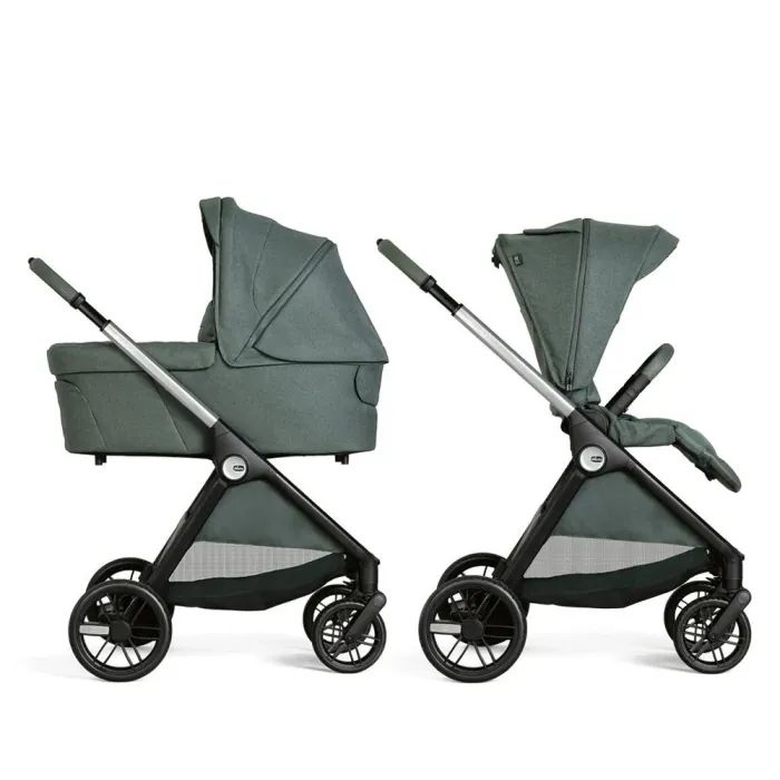 Коляска Chicco 2 в 1 Bellagio Темно-сіра (2900990878017) (87136.45.01)