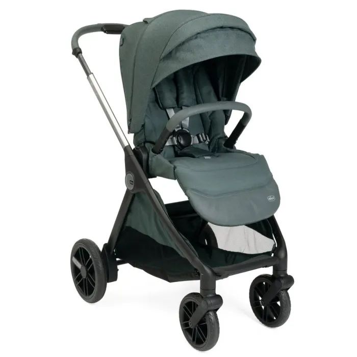 Коляска Chicco 2 в 1 Bellagio Темно-сіра (2900990878017) (87136.45.01) изображение 4