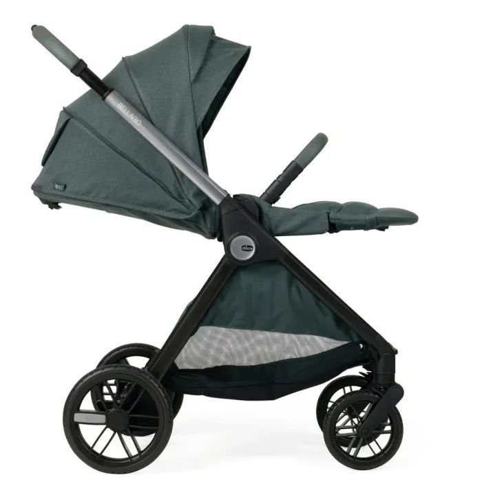 Коляска Chicco 2 в 1 Bellagio Темно-сіра (2900990878017) (87136.45.01) изображение 6