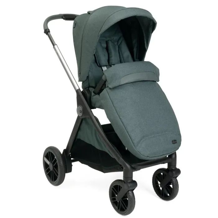 Коляска Chicco 2 в 1 Bellagio Темно-сіра (2900990878017) (87136.45.01) изображение 7