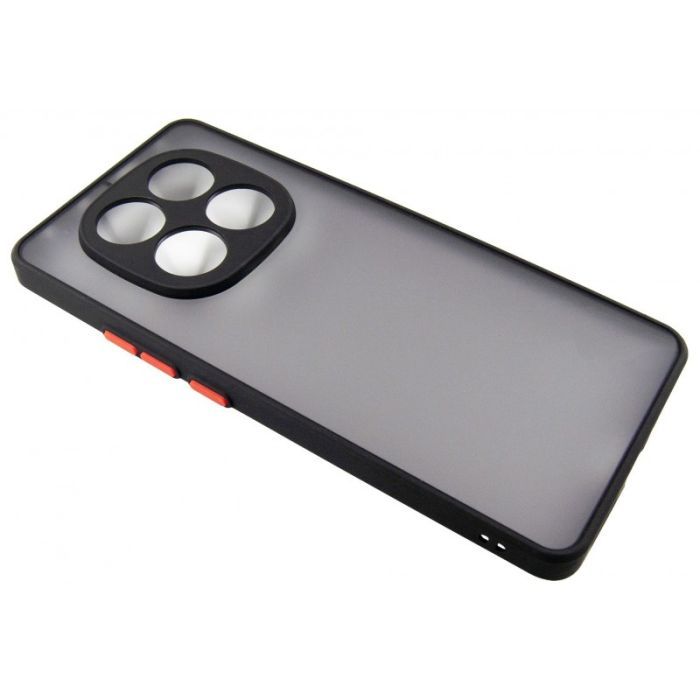 Чехол для мобильного телефона Dengos Matte Xiaomi Redmi Note 14 Pro (Black) (DG-TPU-MATT-156) изображение 3