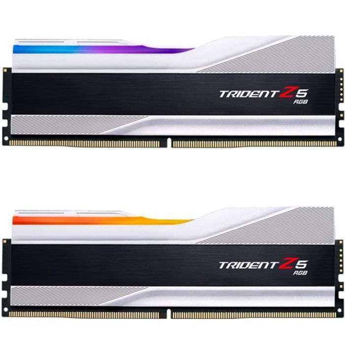 Модуль памяти для компьютера DDR5 32GB (2x16GB) 7200 MHz Trident Z5 RGB Matte White G.Skill (F5-7200J3445G16GX2-TZ5RW)