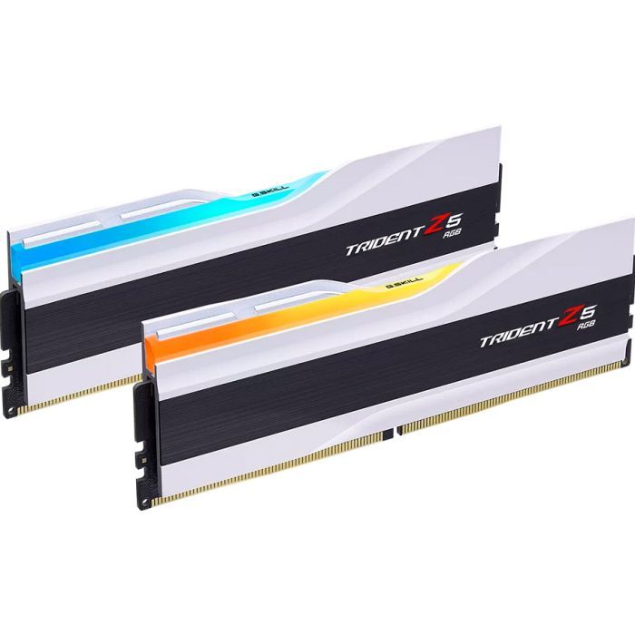 Модуль памяти для компьютера DDR5 32GB (2x16GB) 7200 MHz Trident Z5 RGB Matte White G.Skill (F5-7200J3445G16GX2-TZ5RW) изображение 2