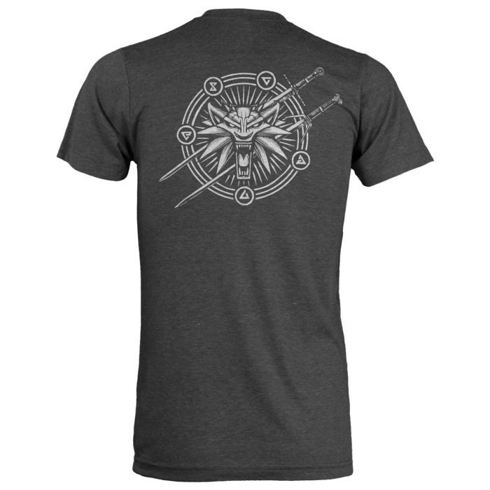 Футболка Jinx The Witcher 3 - Supernatural Premium Charcoal Heather, S (JINX-11055S) изображение 2