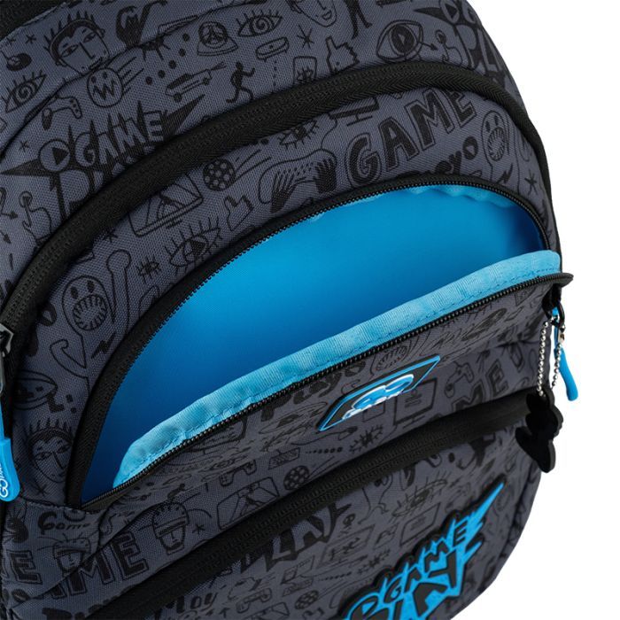 Рюкзак шкільний GoPack Education 175M-8 Cool Gamer (GO25-175M-8) зображення 10