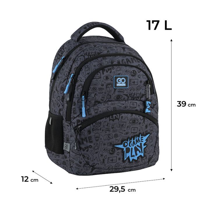 Рюкзак шкільний GoPack Education 175M-8 Cool Gamer (GO25-175M-8) зображення 2