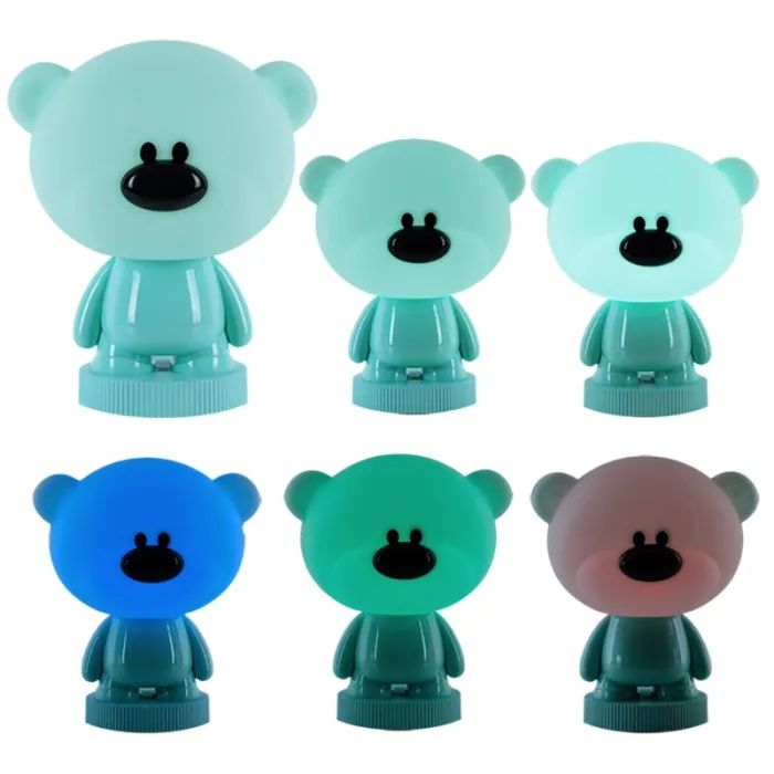 Нічник Kite Світильник LED з акумулятором Bear, зелений (K24-490-2-4) зображення 4