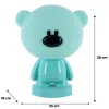 Ночник Kite Светильник LED с аккумулятором Bear, зеленый (K24-490-2-4) изображение 6