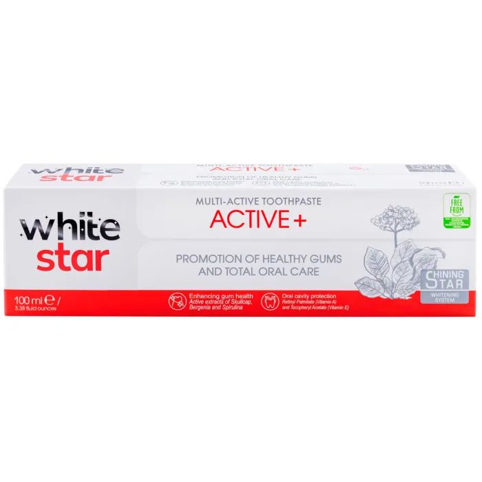 Зубная паста White Star Active+ 100 мл (3800237400324)