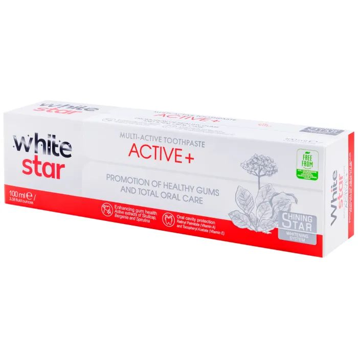 Зубная паста White Star Active+ 100 мл (3800237400324) изображение 3