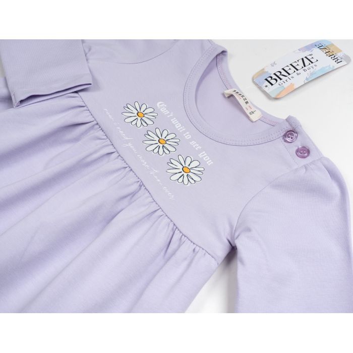 Плаття дитяче Breeze з квіточками (21499-98G-lilac) зображення 3