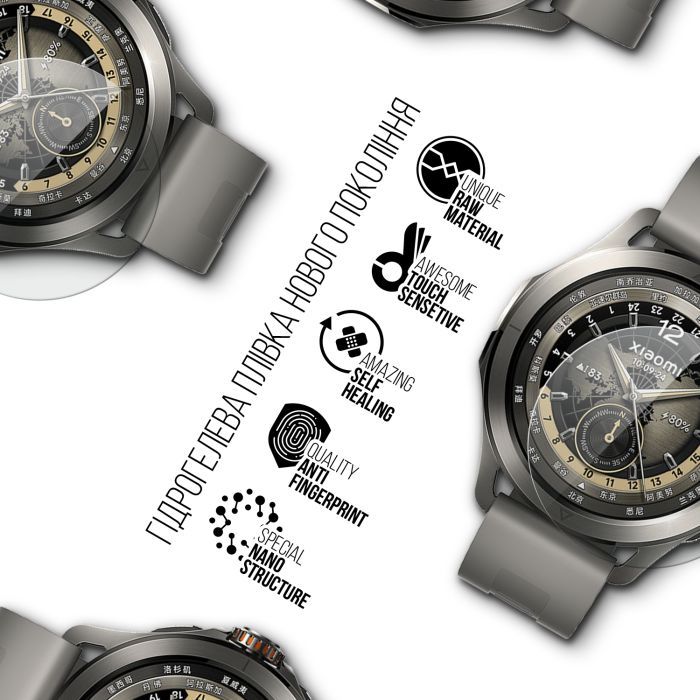 Плівка захисна Armorstandart Xiaomi Watch S4 Sport 6pcs (ARM84393) зображення 2