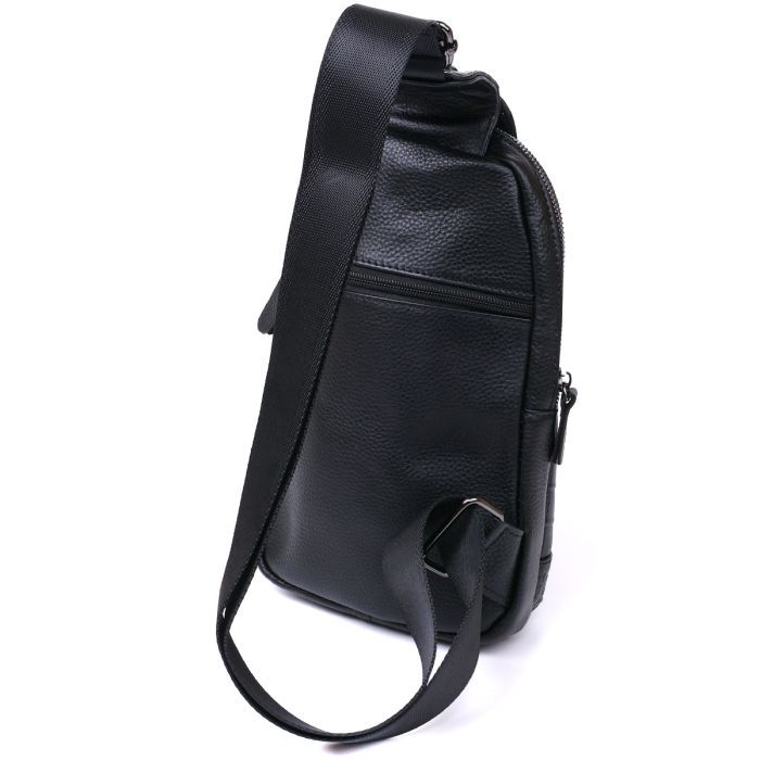 Сумка Vintage Через плече Чорна (20671) зображення 2