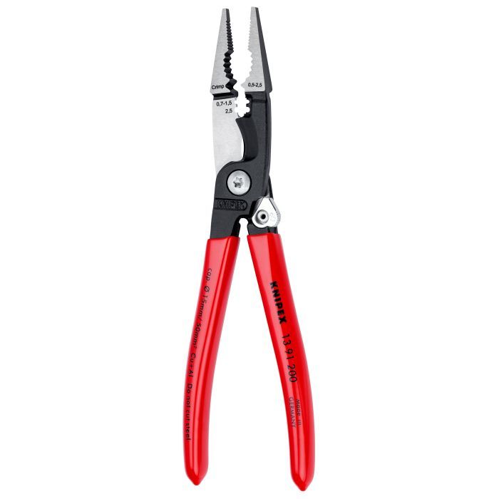 Плоскогубці KNIPEX електромонтажні 200мм (13 91 200) зображення 2