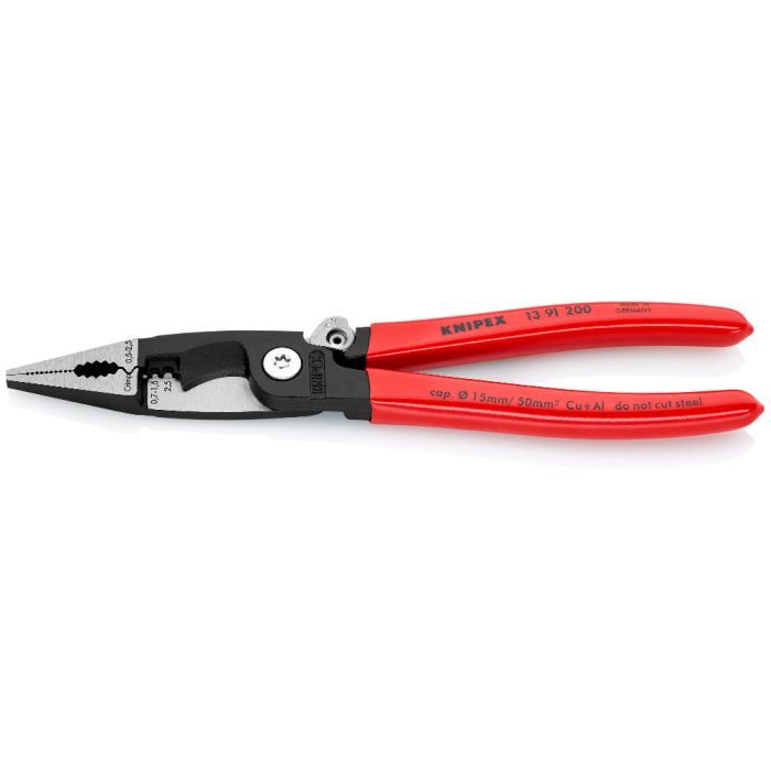 Плоскогубці KNIPEX електромонтажні 200мм (13 91 200) зображення 4