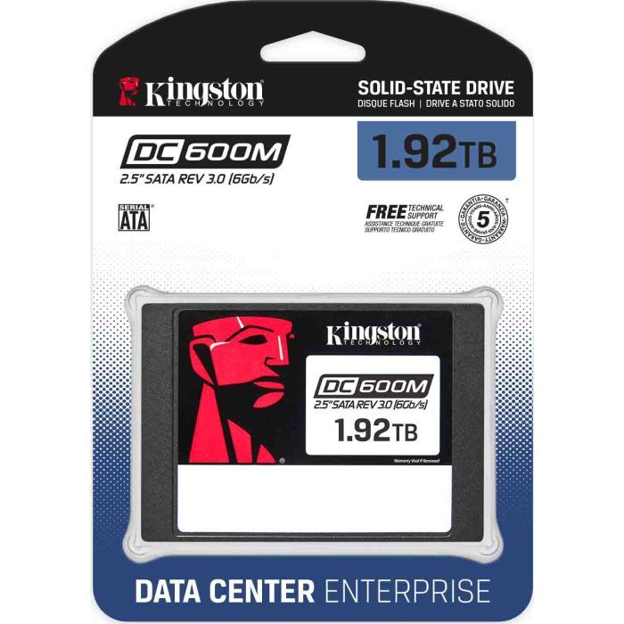 Накопитель SSD 2.5" 7.68TB Kingston (SEDC600ME/7680G) изображение 3