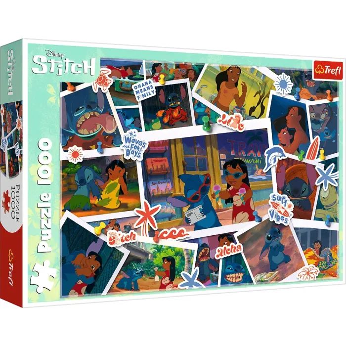 Пазл Trefl Lilo&Stitch Солодкі спогади 1000 елементів (5900511108828)