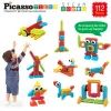 Конструктор Picasso Tiles Hedgehog Building Blocks Set 112 деталей (817338022631) зображення 2