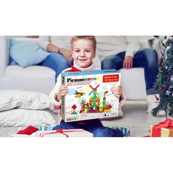 Конструктор Picasso Tiles Hedgehog Building Blocks Set 112 деталей (817338022631) зображення 6