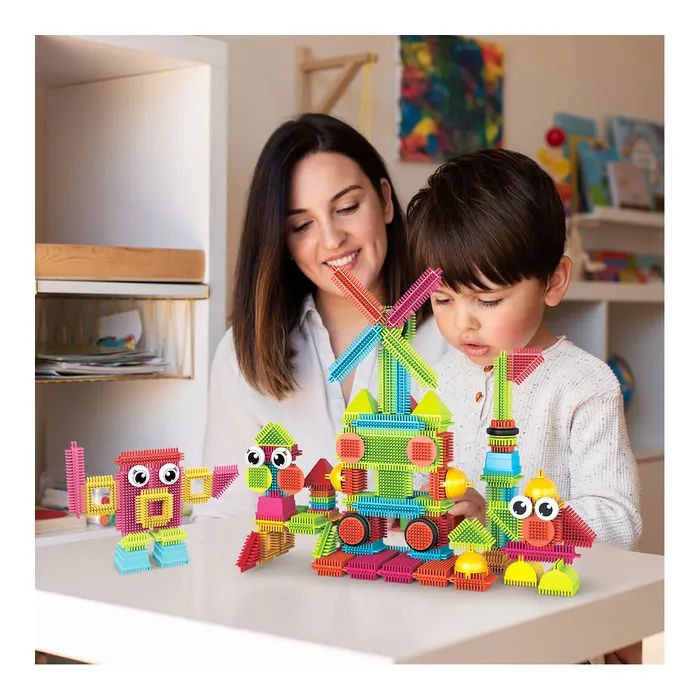 Конструктор Picasso Tiles Hedgehog Building Blocks Set 112 деталей (817338022631) зображення 7