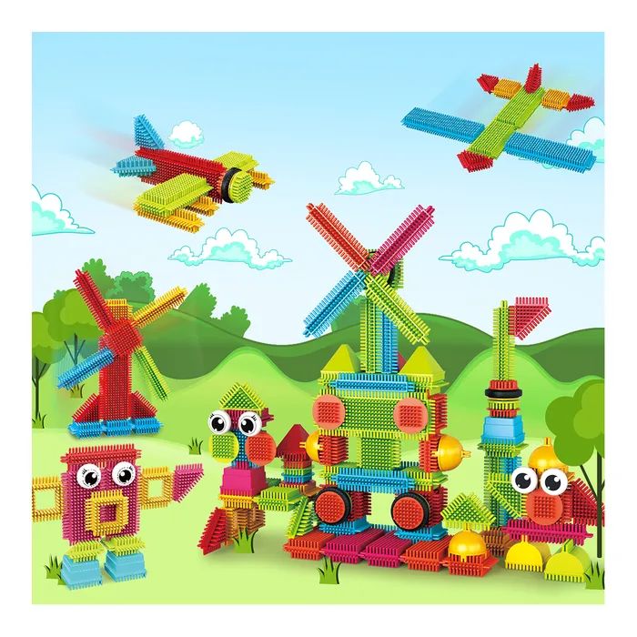 Конструктор Picasso Tiles Hedgehog Building Blocks Set 112 деталей (817338022631) зображення 8