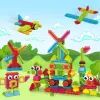 Конструктор Picasso Tiles Hedgehog Building Blocks Set 112 деталей (817338022631) зображення 8