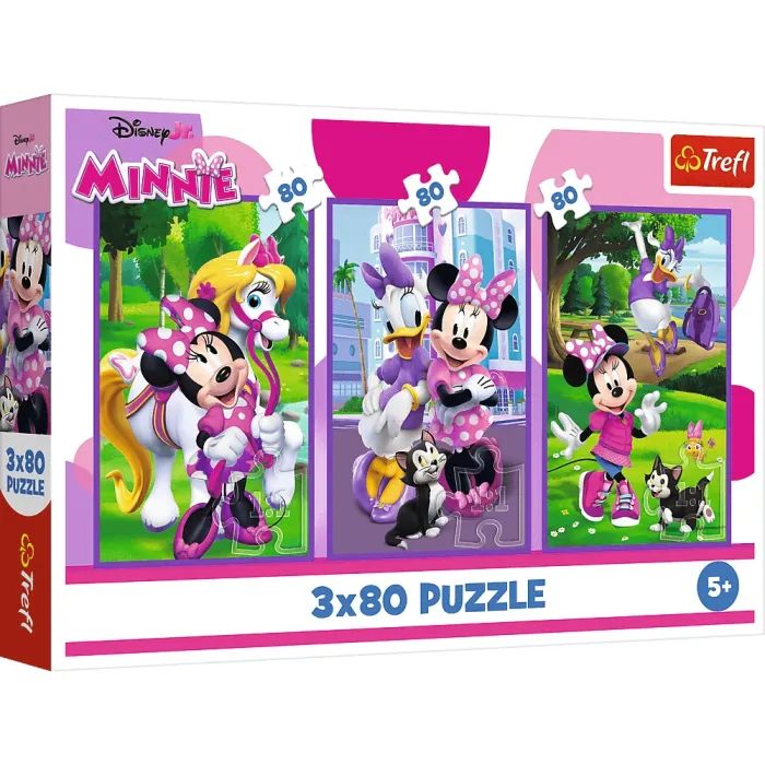 Пазл Trefl Mickey&friends Минни и друзья 3x80 (5900511348897)