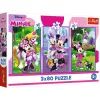 Пазл Trefl Mickey&friends Минни и друзья 3x80 (5900511348897)