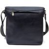 Сумка Grande Pelle Кожаная мужская Темно-синяя (11433) изображение 2