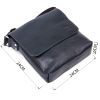 Сумка Grande Pelle Кожаная мужская Темно-синяя (11433) изображение 3