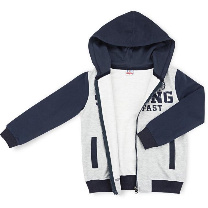 Спортивний костюм дитячий Breeze на блискавці (7871-140B-gray) зображення 9