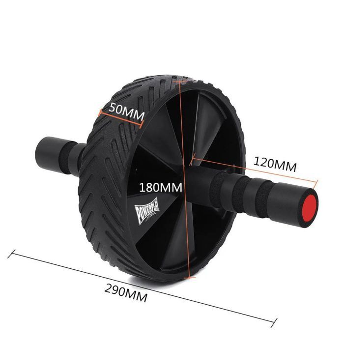 Ролик для пресса PowerPlay AB Wheel Pro Чорний (PP_4344_Black) изображение 10