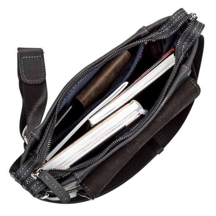 Сумка Shvigel Кожаная Коричневая (11097) изображение 6