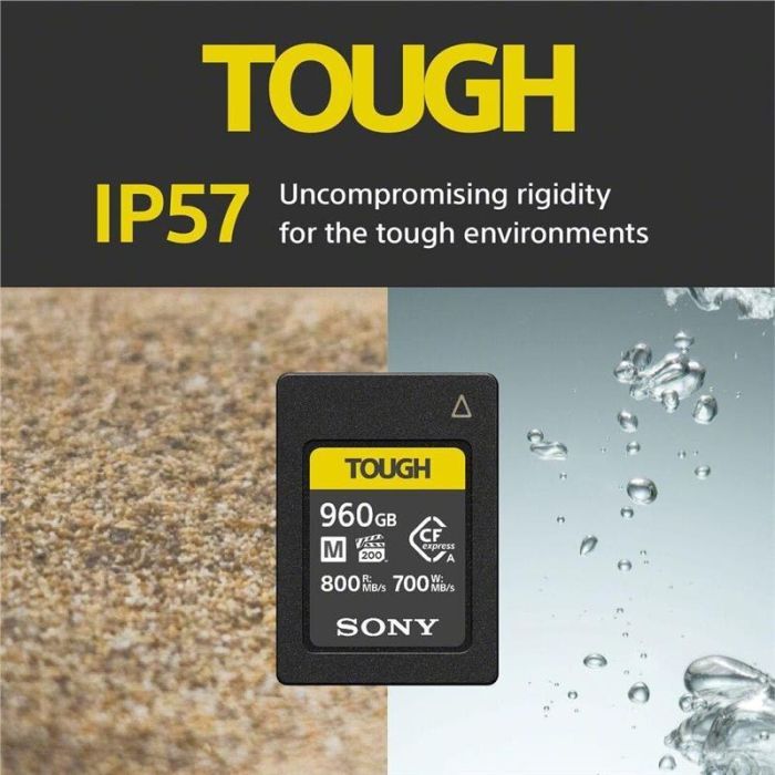 Карта пам'яті Sony 960GB Tough (SDCFSP-256G-G46D) зображення 2