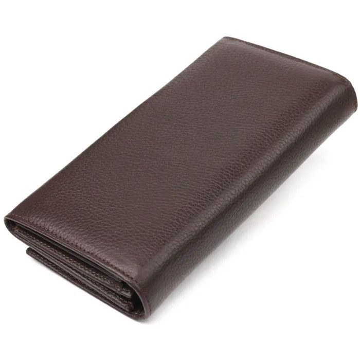Портмоне Canpellini З натуральної шкіри Коричневе (21526) зображення 2
