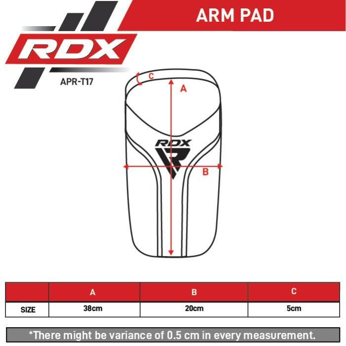 Маківара RDX Arm Pad Aura Plus T-17 Black (APR-T17BGL+) зображення 6