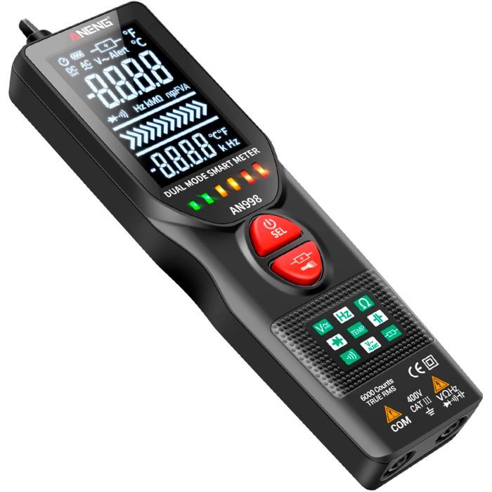 Цифровой мультиметр ANENG AN998, V, A, R, C, T, F (AN998) изображение 3