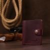 Портмоне Shvigel Бордовое (16499) изображение 8